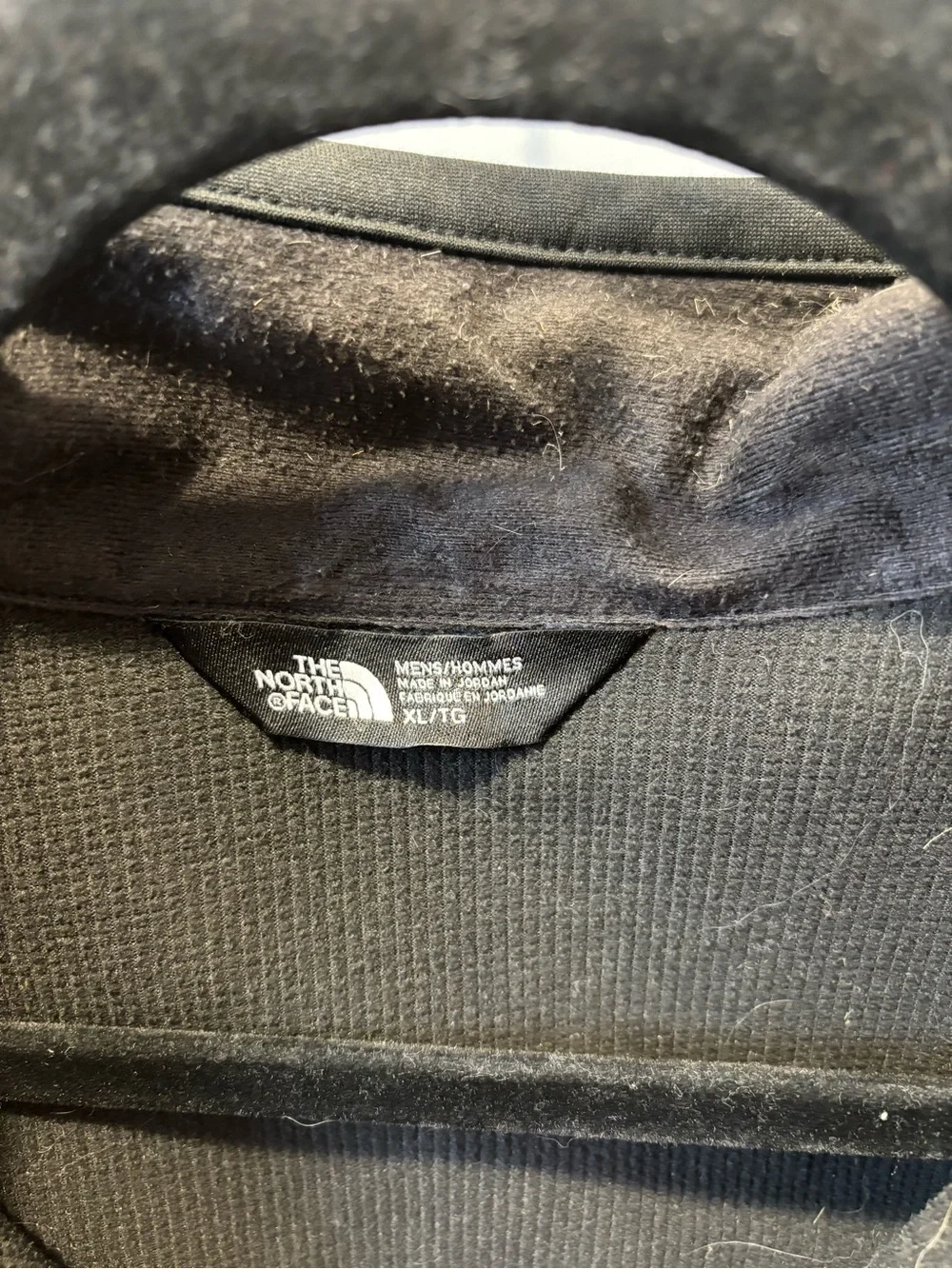 The North Face Black Men’s Softshell Vest with Collar